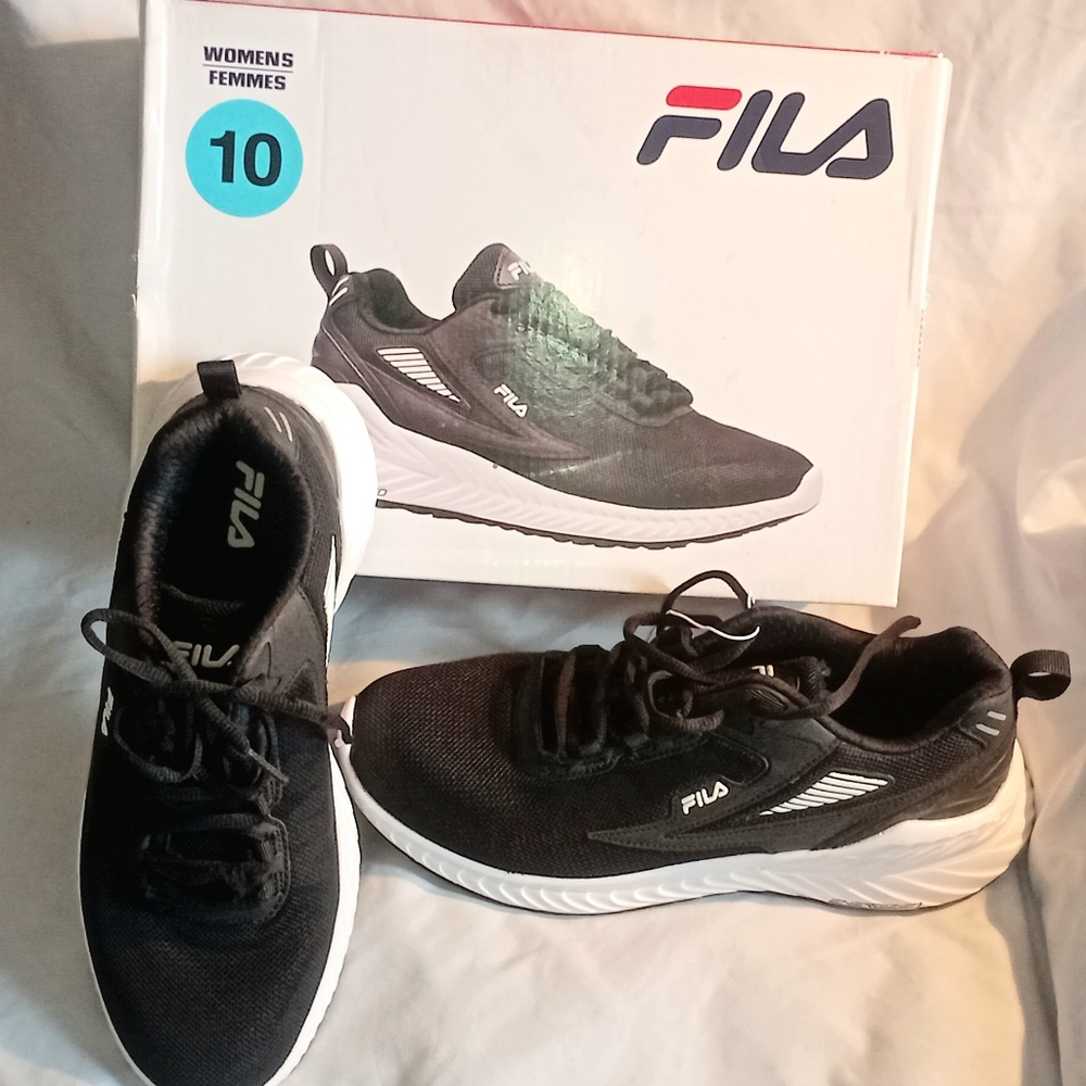 Fila Men's Black Sneakers